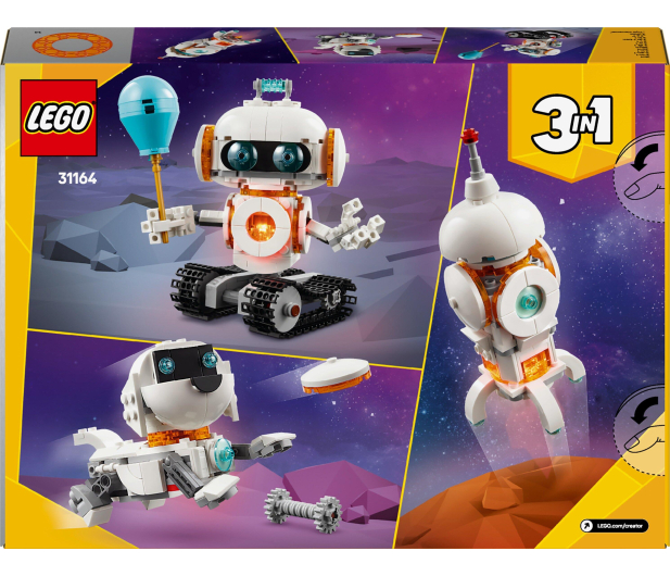 LEGO Creator 3 w 1 31164 Kosmiczny robot - 1283667 - zdjęcie 3